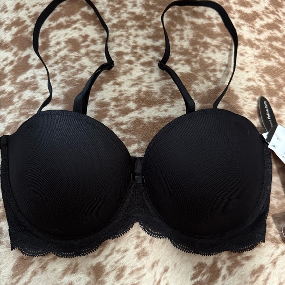 Felina Black Lace Accent Bra - Picture 1 of 4